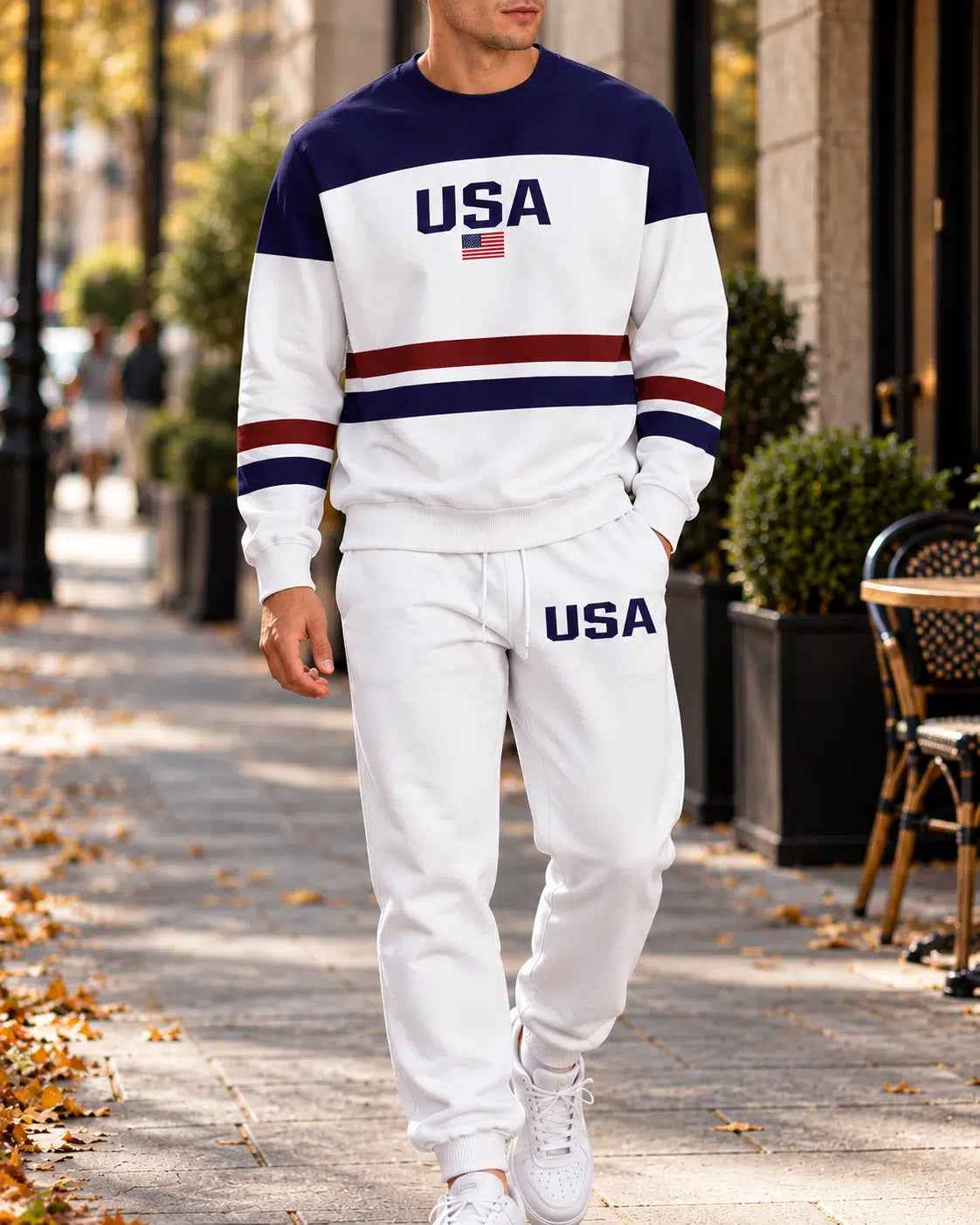Retro USA Two-Piece Sweat Set